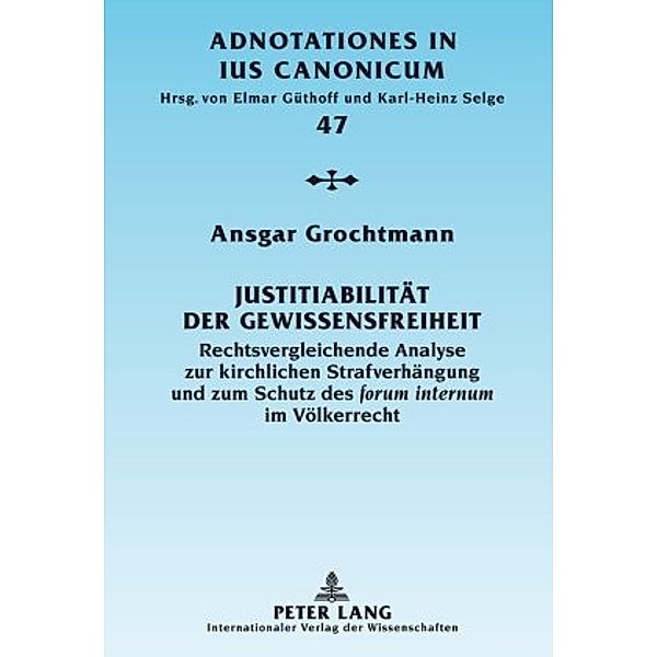 Justitiabilität der Gewissensfreiheit, Ansgar Grochtmann