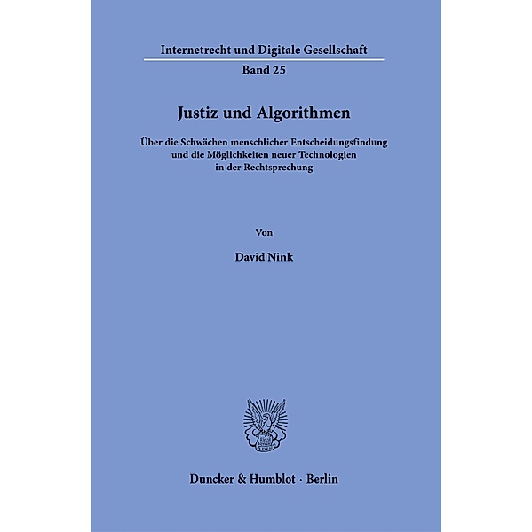 Justiz und Algorithmen., David Nink