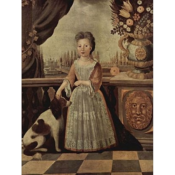 Justus Engelhardt Kühn - Porträt der Eleonor Darnhall - 2.000 Teile (Puzzle)