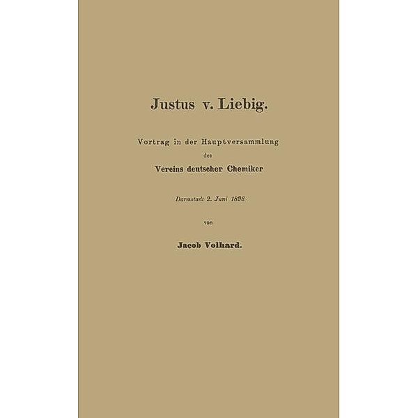 Justus v. Liebig, Franz Volhard