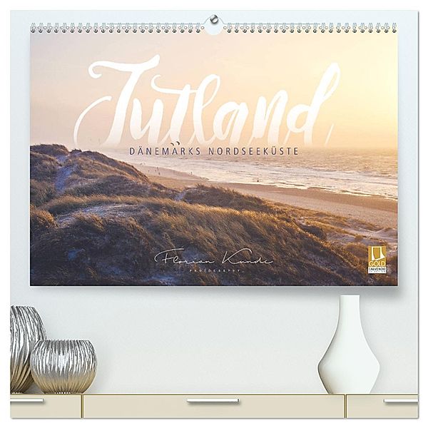 Jutland - Dänemarks Nordseeküste (hochwertiger Premium Wandkalender 2025 DIN A2 quer), Kunstdruck in Hochglanz, Calvendo, Florian Kunde