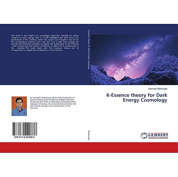 K-Essence theory for Dark Energy Cosmology, Somnath Mukherjee