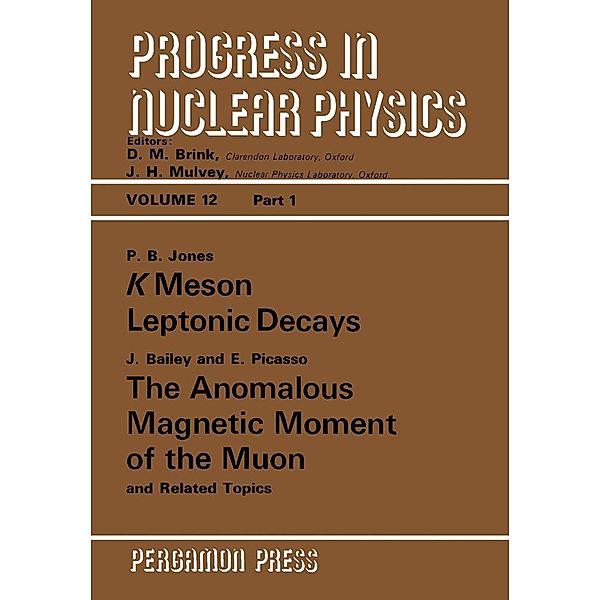 K Meson Leptonic Decays, J. Bailey, E. Picasso, P. B. Jones