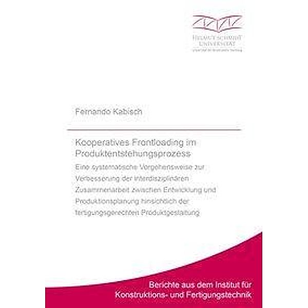 Kabisch, F: Kooperatives Frontloading im Produktentstehungsp, Fernando Kabisch