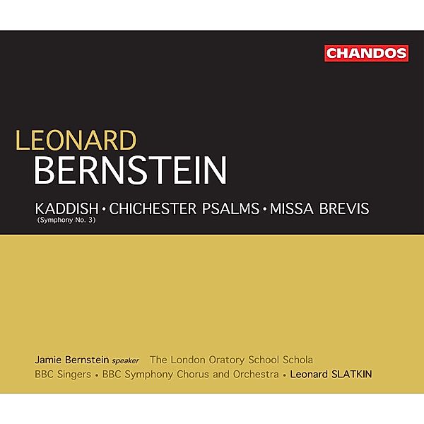 Kaddish/Chichester Psalms/+, Murray, Strong, Bbcso, Slatkin