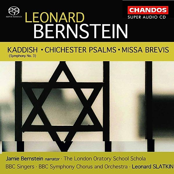 Kaddish/Chichester Psalms/+, Murray, Strong, Bbcso, Slatkin