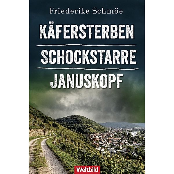 Käfersterben / Schockstarre / Januskopf / Privatdetektivin Katinka Palfy Bd.4-6, Friederike Schmöe