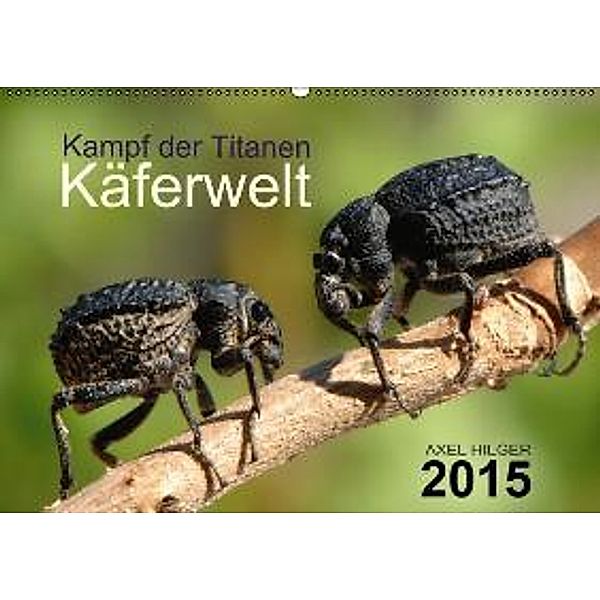 Käferwelt - Kampf der Titanen (Wandkalender 2015 DIN A2 quer), Axel Hilger