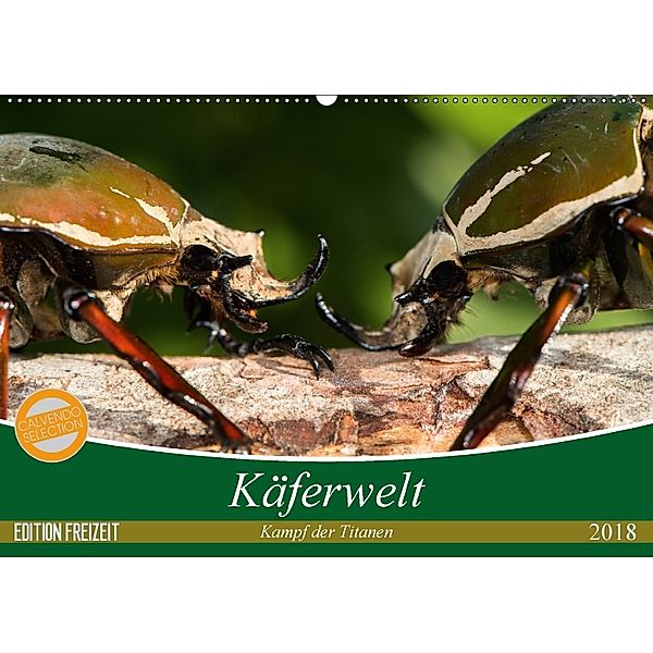 Käferwelt - Kampf der Titanen (Wandkalender 2018 DIN A2 quer), Axel Hilger