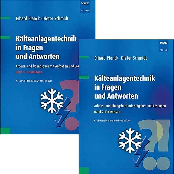 Kälteanlagentechnik in Fragen und Antworten (Set), 2 Teile