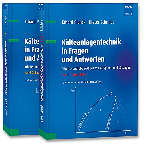 Kälteanlagentechnik in Fragen und Antworten (Set), 2 Teile, Erhard Planck, Dieter Schmidt