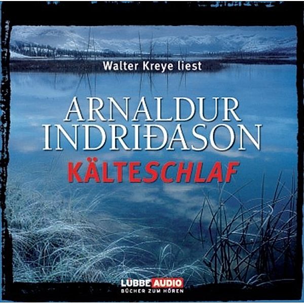 Kälteschlaf, 4 Audio-CDs, Arnaldur Indriðason