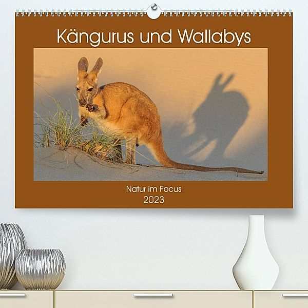 Kängururs und Wallabys (Premium, hochwertiger DIN A2 Wandkalender 2023, Kunstdruck in Hochglanz), Sidney Smith