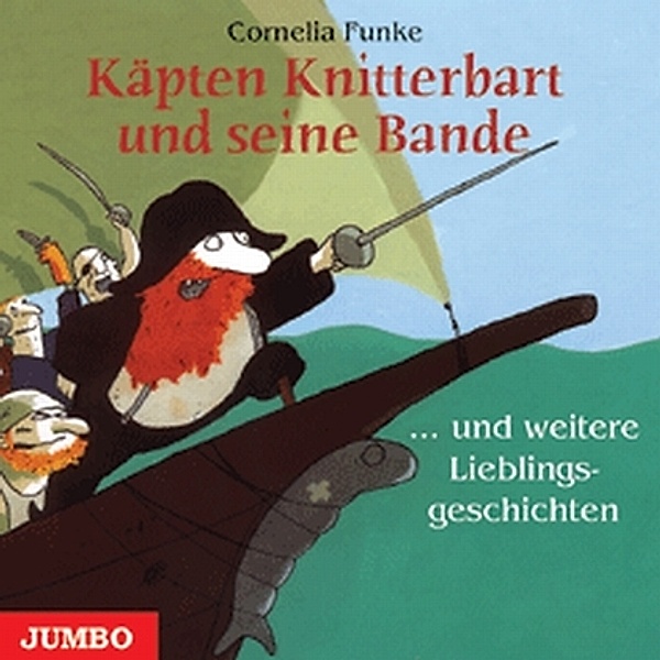 Käpten Knitterbart und seine Bande, 1 Audio-CD, Cornelia Funke