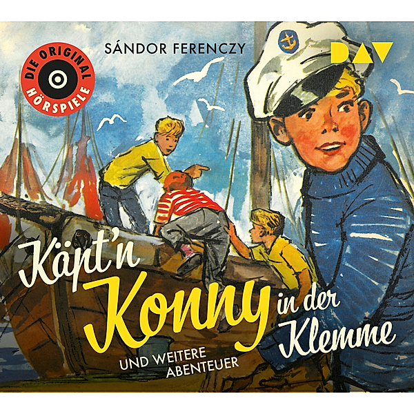 Käpt'n Konny in der Klemme und weitere Abenteuer,1 Audio-CD, Sándor Ferenczy