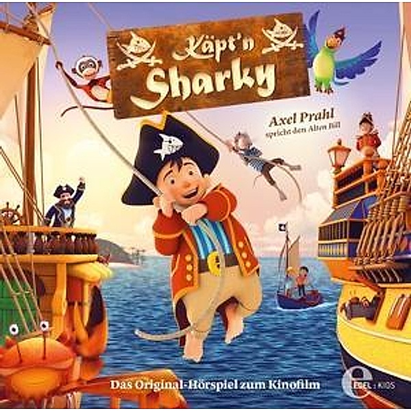 Käpt'n Sharky, 1 Audio-CD, Käpt'n Sharky