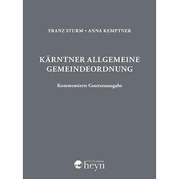 Kärntner Allgemeine Gemeindeordnung, Franz Sturm, Anna Kemptner