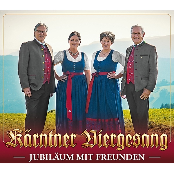 Kärntner Viergesang - Jubiläum mit Freunden CD, Kärntner Viergesang