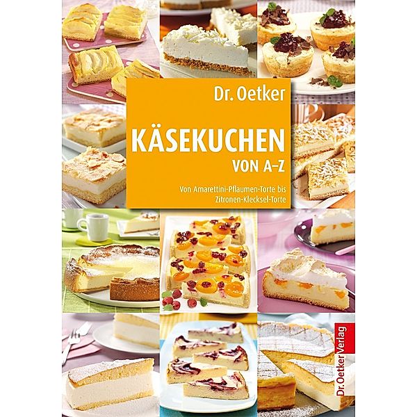 Käsekuchen von A-Z, Oetker