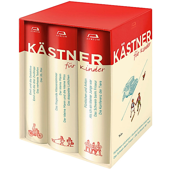 Kästner für Kinder, 3 Bde., Erich Kästner
