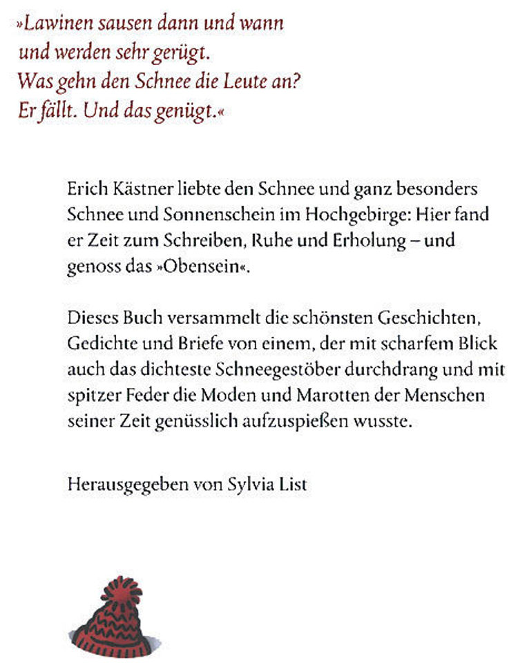 Kästner im Schnee Buch von Erich Kästner versandkostenfrei - Weltbild.de