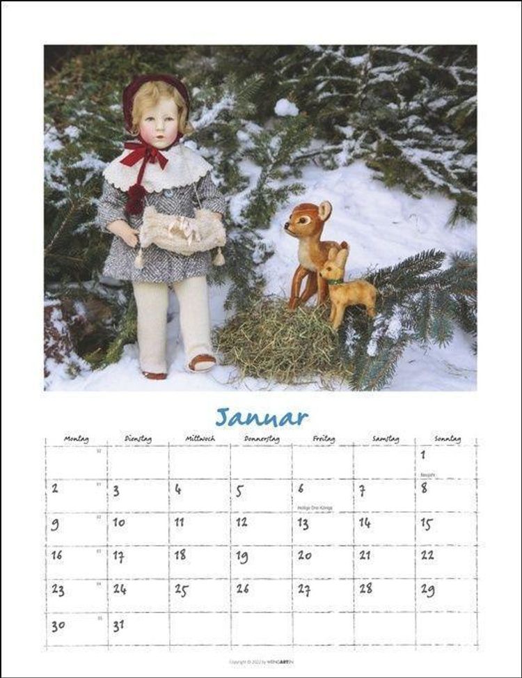 Käthe Kruse Puppen Kalender 2023 - Kalender bei Weltbild.ch