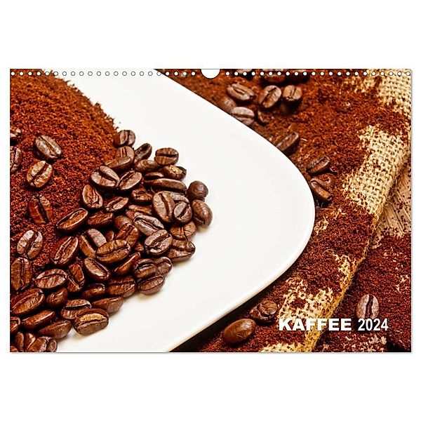 KAFFEE 2024 (Wandkalender 2024 DIN A3 quer), CALVENDO Monatskalender, Ralph Kerpa