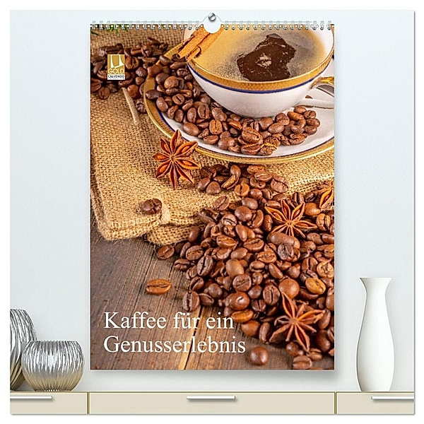 Kaffee für ein Genusserlebnis (hochwertiger Premium Wandkalender 2024 DIN A2 hoch), Kunstdruck in Hochglanz, Thomas Siepmann