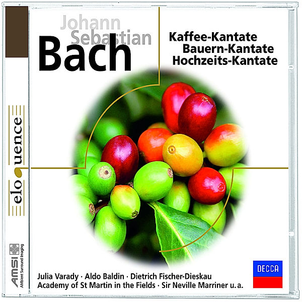 Kaffee-Kantate/Bauern-Kantate/Hochzeits-Kantate, Varady, Fischer-Dieskau, Marriner, Amf