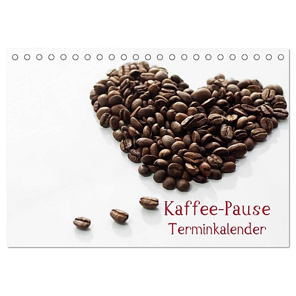 Kaffee-Pause Terminkalender (Tischkalender 2024 DIN A5 quer), CALVENDO Monatskalender, Tanja Riedel