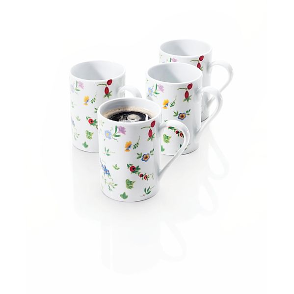 Kaffeebecher Millefiori, 4er Set