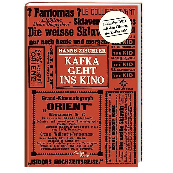 Kafka geht ins Kino, m. DVD, Hanns Zischler