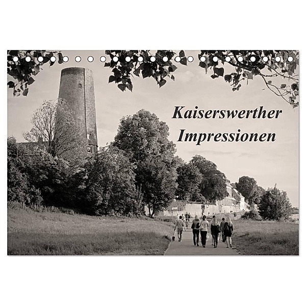 Kaiserswerther Impressionen (Tischkalender 2025 DIN A5 quer), CALVENDO Monatskalender, Calvendo, Werner Pascha
