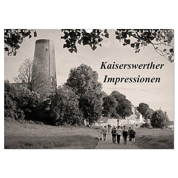 Kaiserswerther Impressionen (Wandkalender 2024 DIN A3 quer), CALVENDO Monatskalender, Werner Pascha