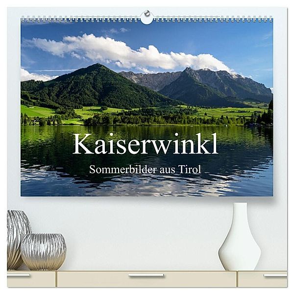 Kaiserwinkl - Sommerbilder aus Tirol (hochwertiger Premium Wandkalender 2024 DIN A2 quer), Kunstdruck in Hochglanz, Christof Wermter