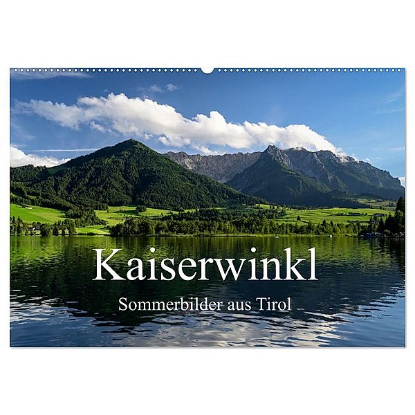 Kaiserwinkl - Sommerbilder aus Tirol (Wandkalender 2024 DIN A2 quer), CALVENDO Monatskalender, Christof Wermter