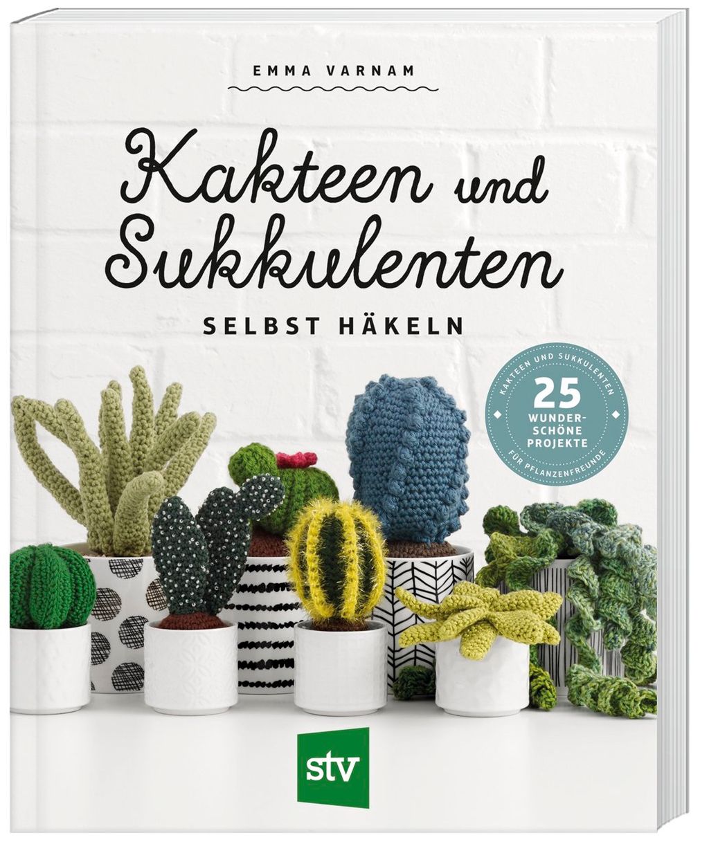 Kakteen und Sukkulenten selbst häkeln Buch versandkostenfrei 