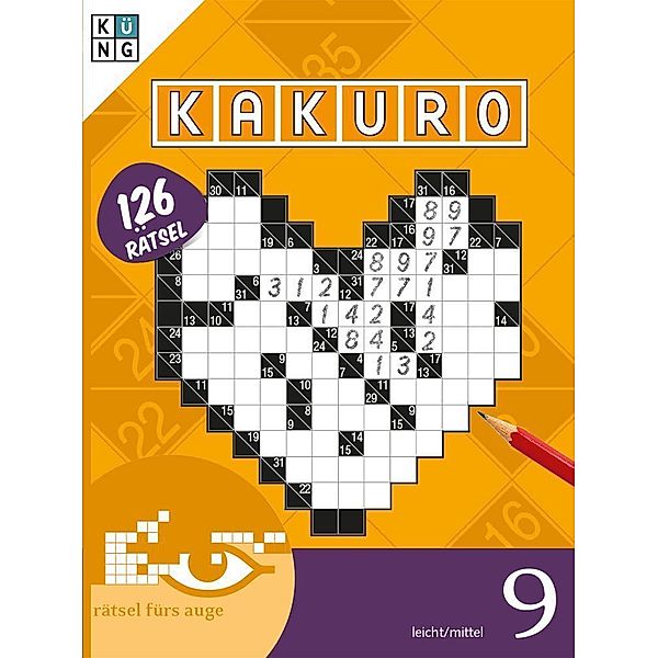 Kakuro Taschenbuch / Kakuro 9, Conceptis Puzzles