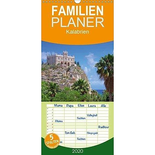 Kalabrien - Familienplaner hoch (Wandkalender 2020 , 21 cm x 45 cm, hoch)