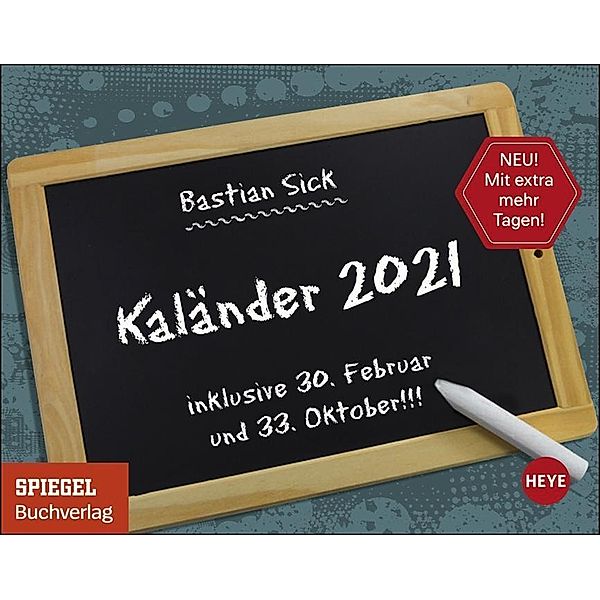 Kaländer 2021, Tagesabreißkalender, Bastian Sick