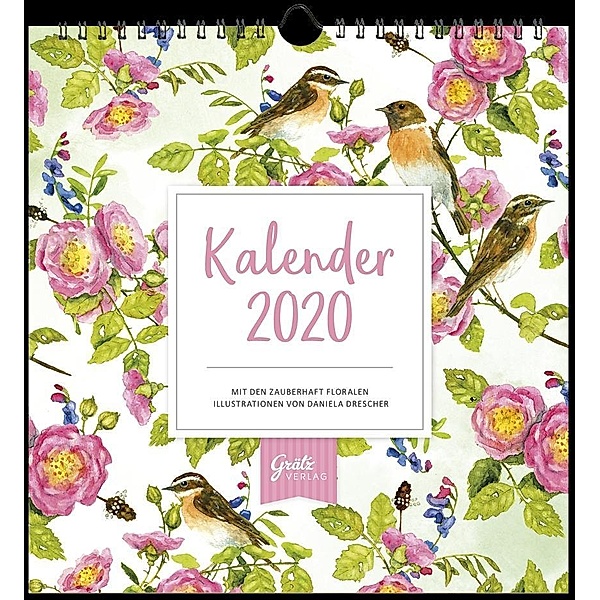 Kalender 2020 (Rosen), Daniela Drescher