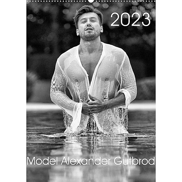 Kalender 2023 Model Alexander Gutbrod (Retro) (Wandkalender 2023 DIN A2 hoch), Alexander Gutbrod