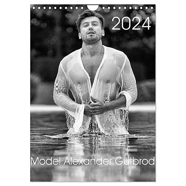 Kalender 2024 Model Alexander Gutbrod (Retro) (Wandkalender 2024 DIN A4 hoch), CALVENDO Monatskalender, Alexander Gutbrod