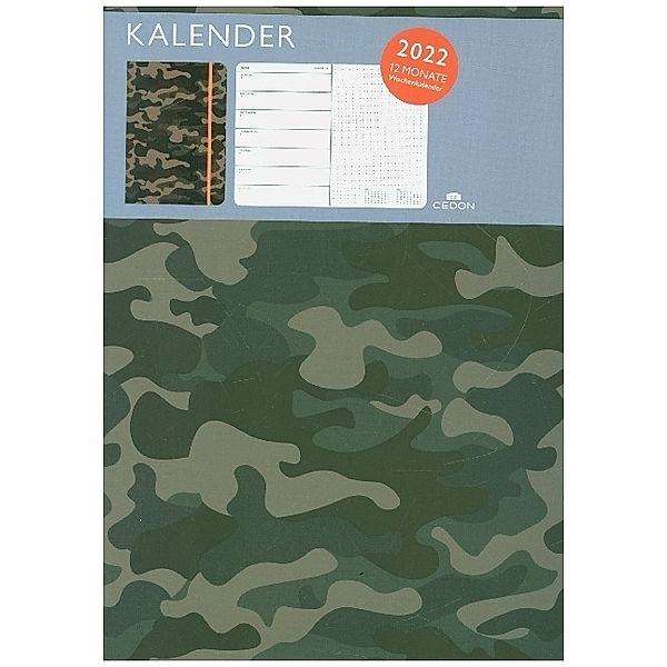 Kalender Camouflage, 2022