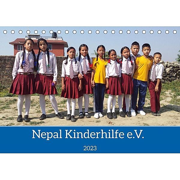 Kalender der Nepal Kinderhilfe e.V. (Tischkalender 2023 DIN A5 quer), Nicolle Range