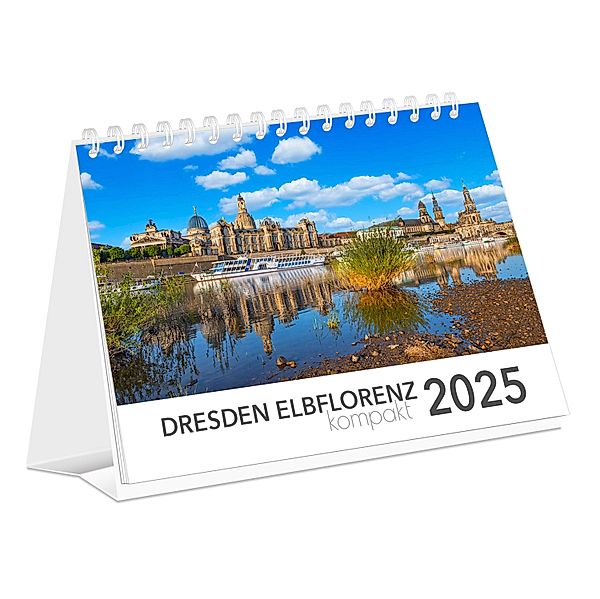 Kalender Dresden Elbflorenz kompakt 2025, K4 Verlag, Peter Schubert