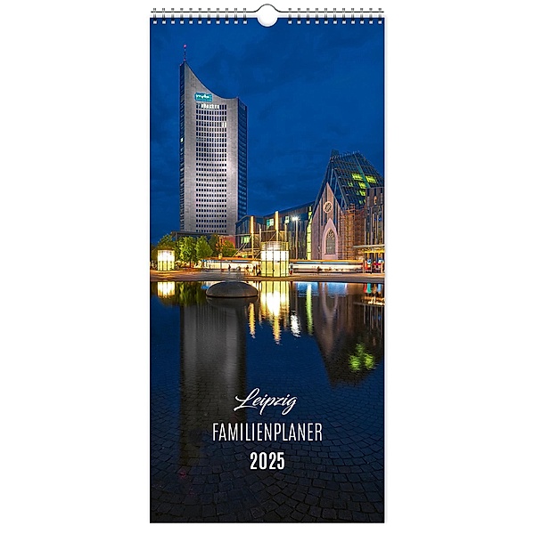 Kalender Familienplaner Leipzig 2025, K4 Verlag, Peter Schubert