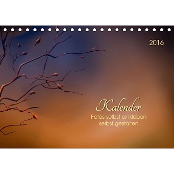 Kalender, Fotos selbst einkleben, selbst gestalten (Tischkalender 2016 DIN A5 quer), Peter Roder