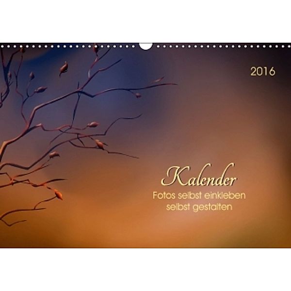 Kalender, Fotos selbst einkleben, selbst gestalten (Wandkalender 2016 DIN A3 quer), Peter Roder