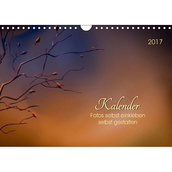 Kalender, Fotos selbst einkleben, selbst gestalten (Wandkalender 2017 DIN A4 quer), Peter Roder